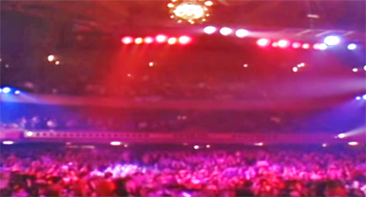 Academy of Music orchestra and balconies