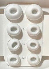 Apple EarPods Pro 3 silicon tips